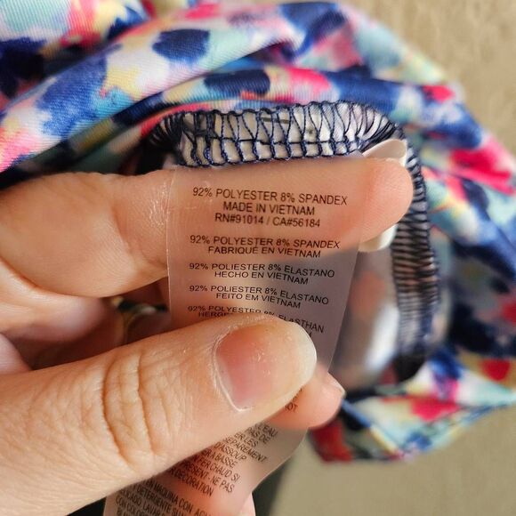 EP NY Ditzy Floral Sleeveless Golf Top - Picture 6 of 8